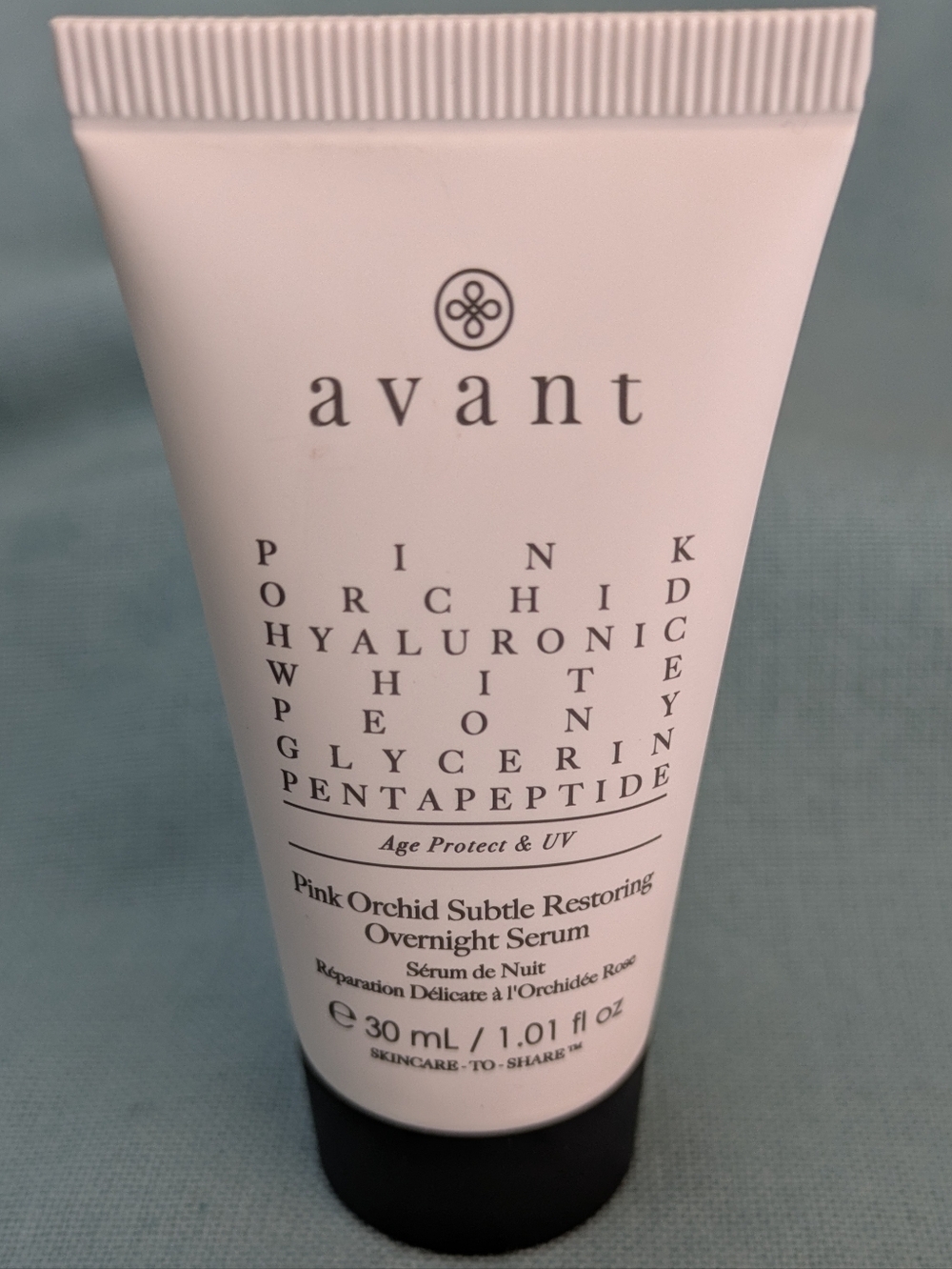 Avant Pink Orchid Hyaluronic Restoring Overnight Serum 30ML Sealed UV Anti-Aging